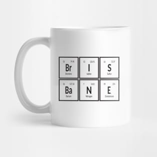 Brisbane City | Periodic Table Mug